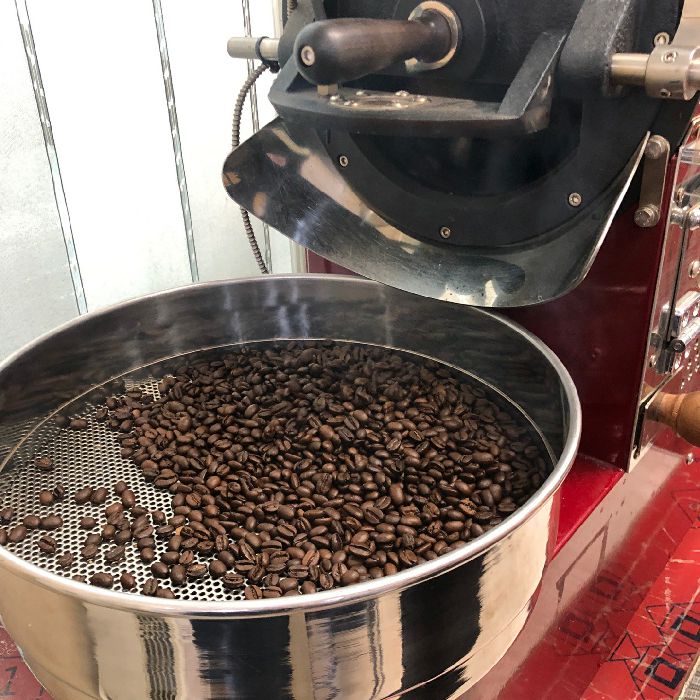 커피 바리스타 로스팅